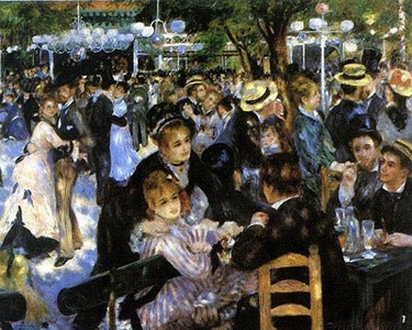 3. Bal au Moulin de la Galette (Pierre-Auguste Renoir)